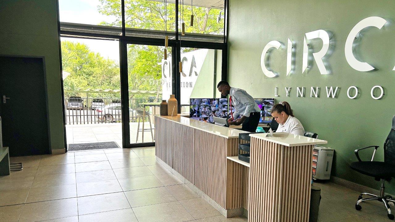 Circa reception and concierge area